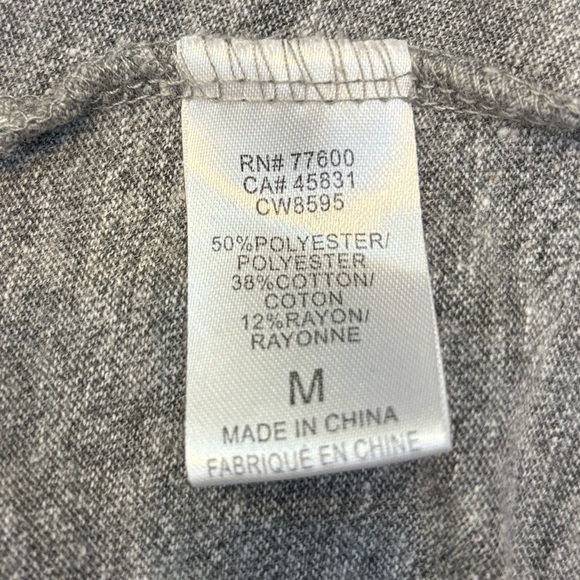 CHASER Day of the Dead colorful skull Cotton Blend Tshirt in grey, Medium - Picture 6 of 7